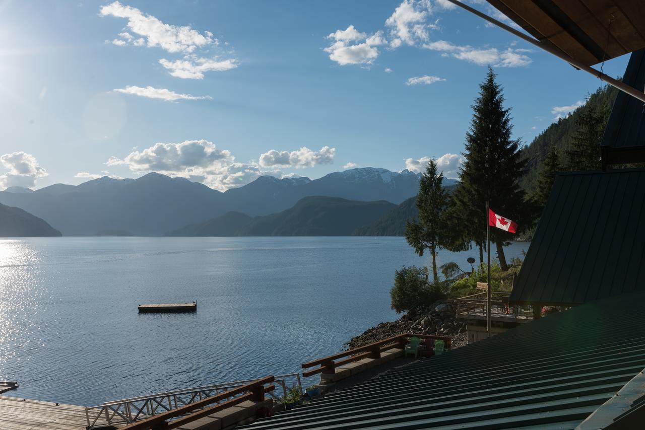 Homfray Lodge Desolation Sound Exterior foto
